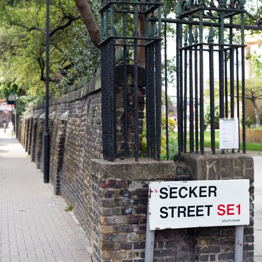 Wall on South Side, and Wall, Gate Piers and Gate on East Side, of St John with All Saints' Churchyard