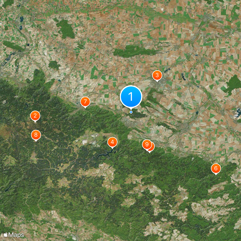 Landkreis Harz Karte