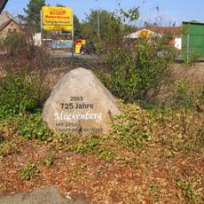 Gedenkstein 725 Jahre Mückenberg