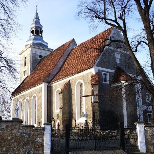 Sacred Heart church in Lubiatów