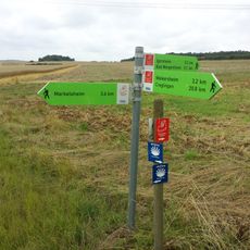 Ackerflächen am Tauberberg ca. 2000 m NE von Markelsheim