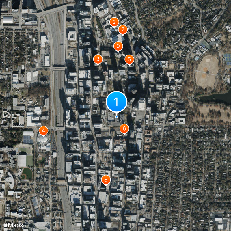 Federal Reserve Bank of Atlanta Map