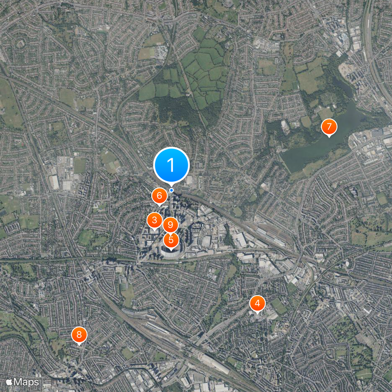 Wembley Park Map
