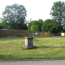 Kříž v Plané v Revoluční ulici