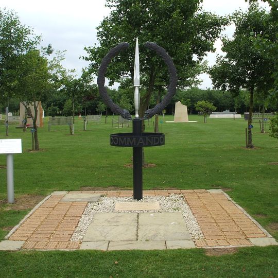 National Memorial Arboretum, Commando Memorial