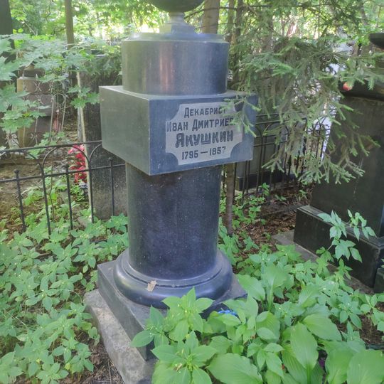 Grave of Ivan Yakushkin
