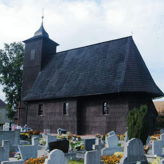 All Saints church in Lasowice Wielkie