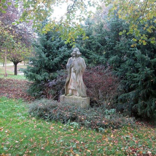 Socha Přibika v Nové Vsi