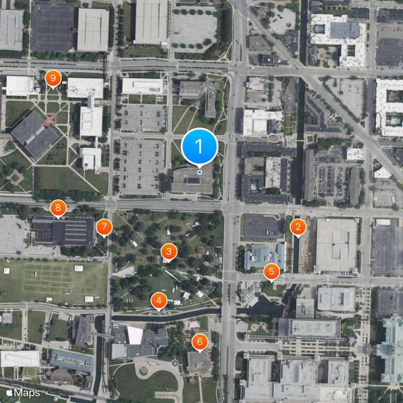 Indiana University Robert H. McKinney School of Law Map