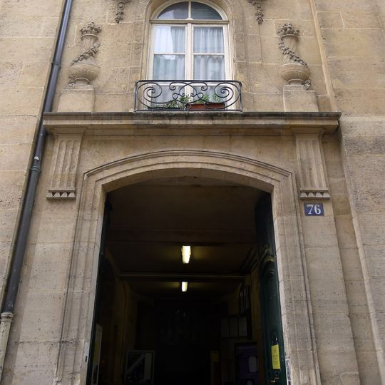 Immeuble, 76 rue de la Verrerie