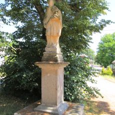 Sloup se sochou svatého Jana Nepomuckého