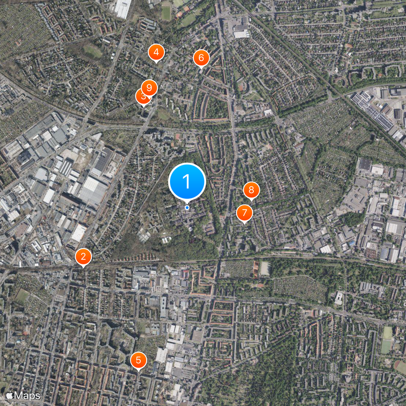 Karl-Bonhoeffer-Nervenklinik Mapa