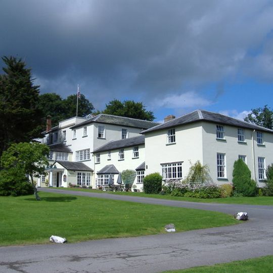 Lord Haldon Hotel Wall And Entrance Arch To Former Stable Yard