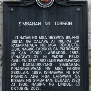 Church of Tubigon historical marker