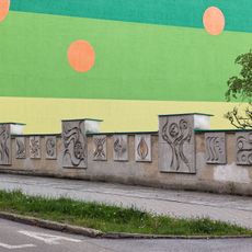 Dekorativní betonová zídka