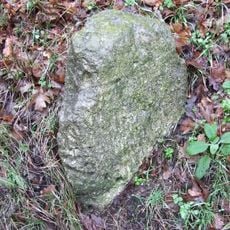 Milestone, entrance to Upper Warden Lodge