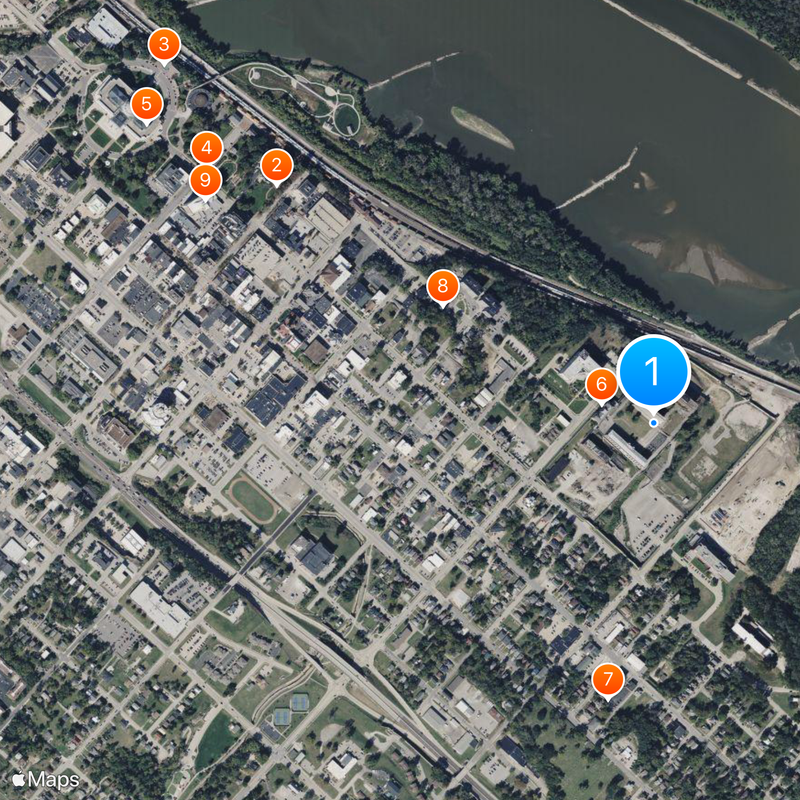 Missouri State Penitentiary Map