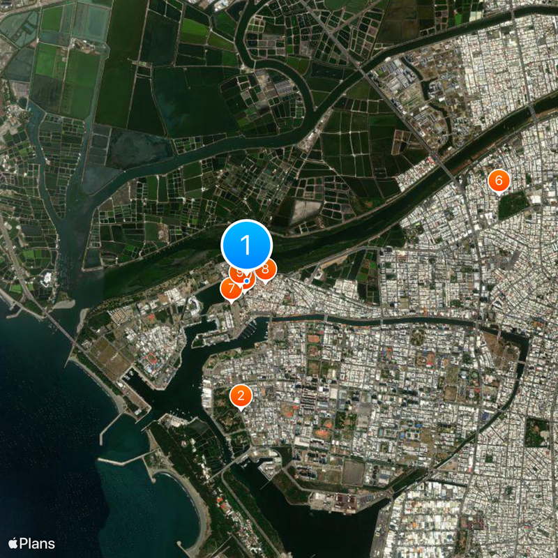 Fort Zeelandia Mappa