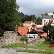Stadtmauer, Abschnitt südlich der Mur (Leonhardiberg)