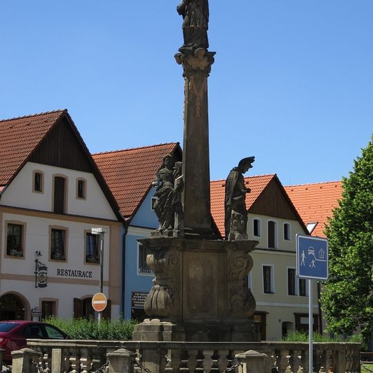 John of Nepomuk column in Planá