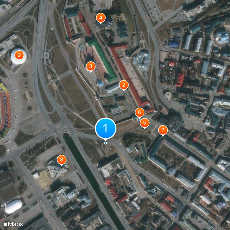 Kazan Metro Map