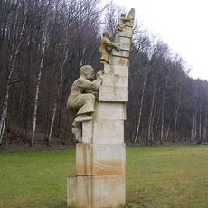 Socha Ti před námi v Brandýse nad Orlicí