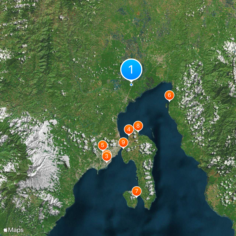 Provincia di Davao del Norte Mappa