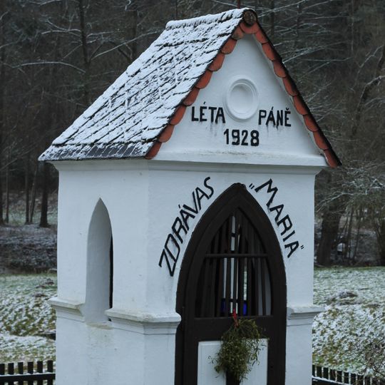 Výklenková kaple ve Vleticích