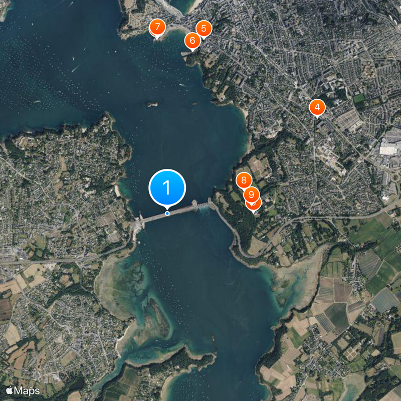 Rance Tidal Power Station Mappa