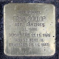 Stolperstein für Erna Gollop
