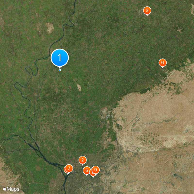 Qalyubia Governorate Map