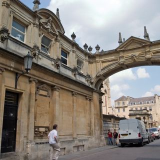 Part Of Queen's Bath, Including `Bridge' Spanning York Street