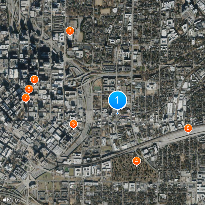 Ebenezer Baptist Church Map