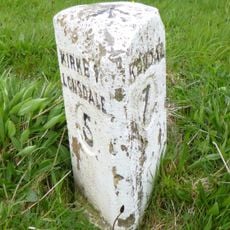 Milestone Approximately 180 Metres North West Of Entrance To Barkin House