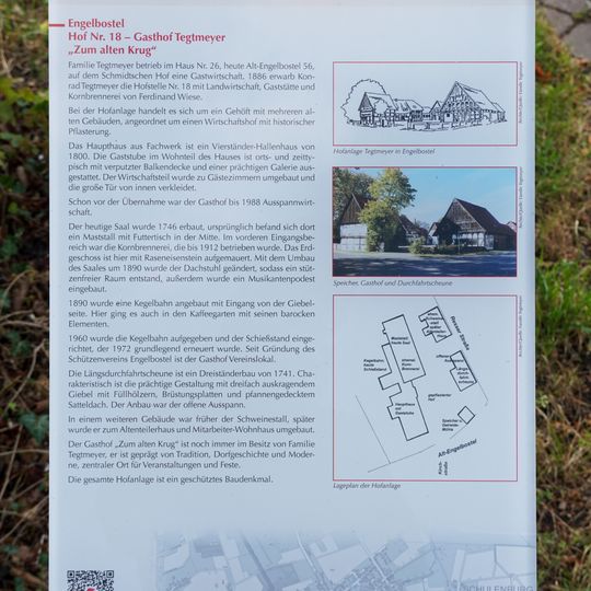 GLIEM Tafel 70 Gasthof Tegtmeyer „Zum alten Krug“