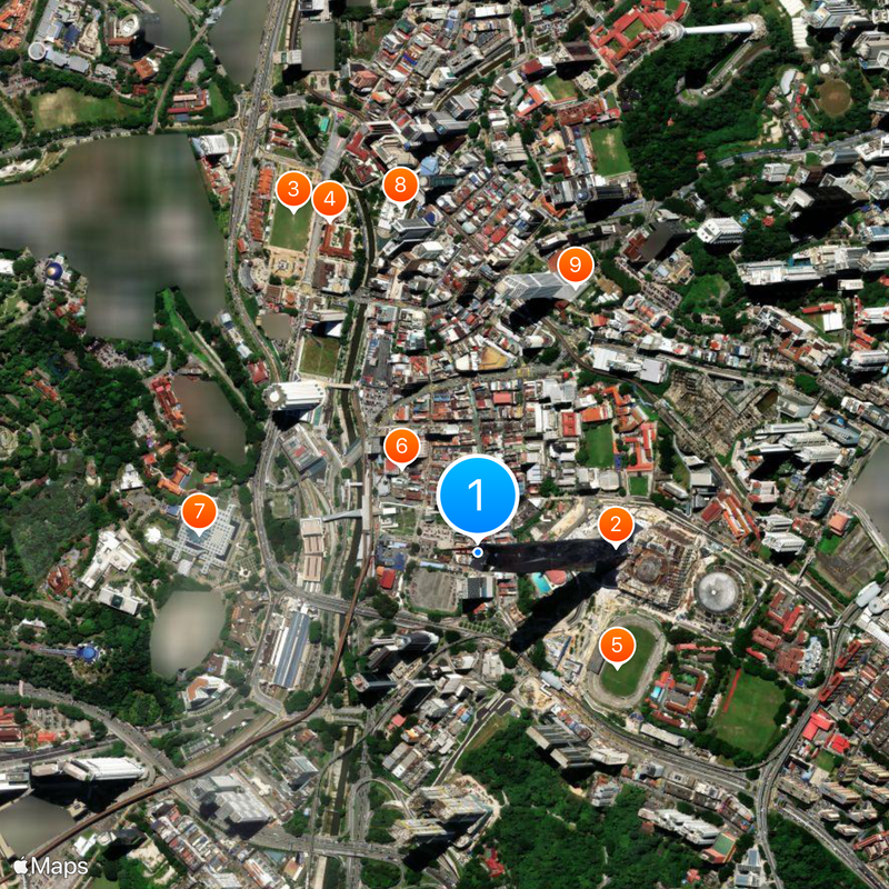 Kwai Chai Hong Mappa