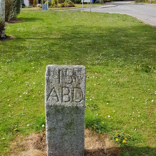 Boundary Marker 15,  Bailliewells Farm, Aberdeen