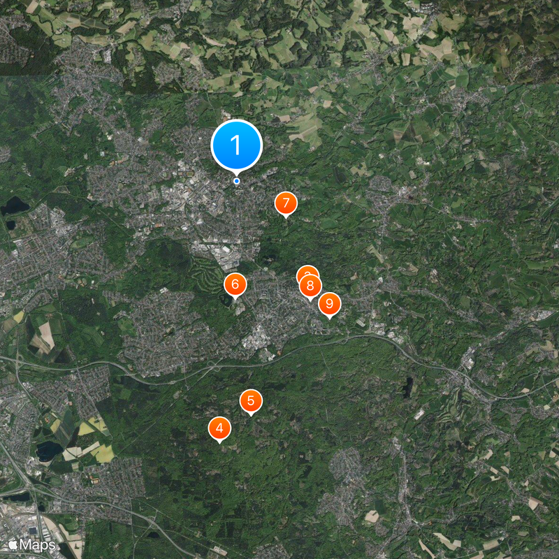 Bergisch Gladbach Mapa