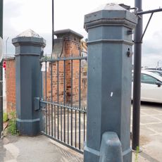 Gatepiers And Gates To York Goods Station