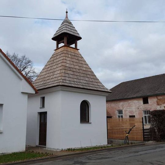 Obnovená kaple v Kakejcově