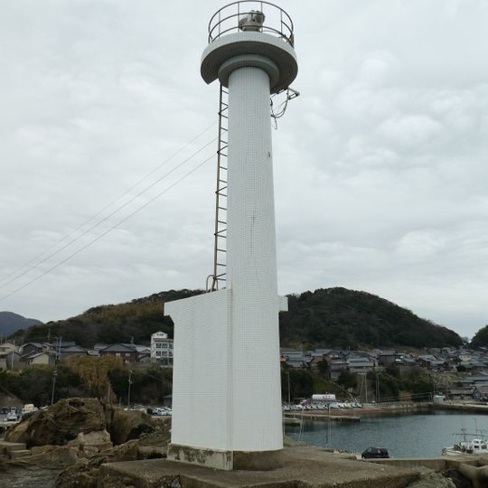 Faro del porto di Taiza