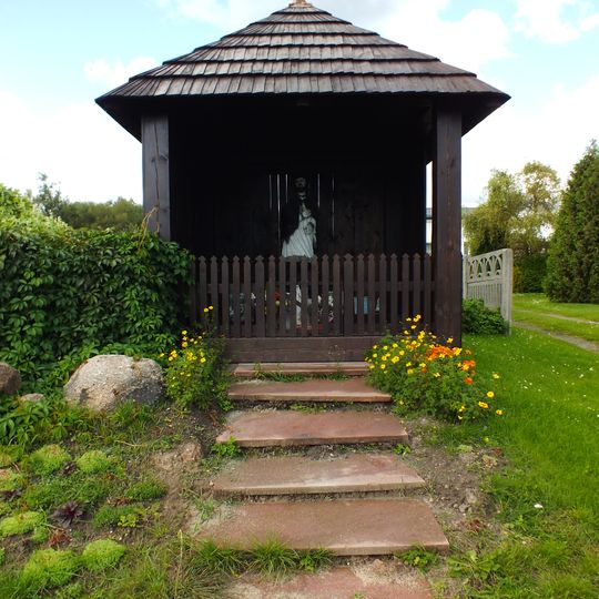 Saint John of Nepomuk wayside shrine in Suchedniów