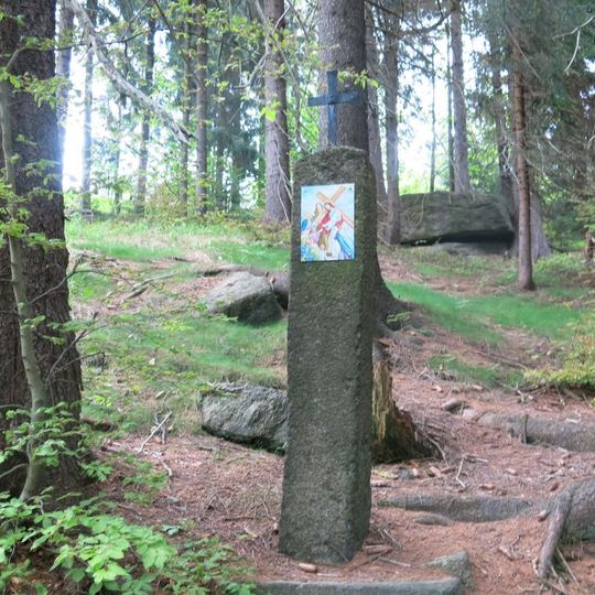 Křížová cesta Slovanka-Ježíš a plačící ženy Jeruzalémské