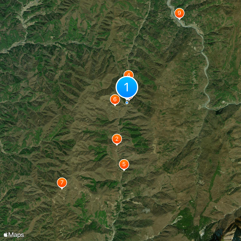 Bunkui-tōge Pass Map