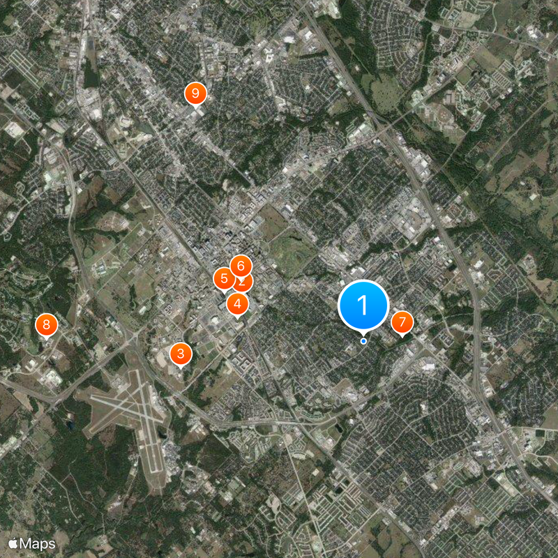 College Station Karte