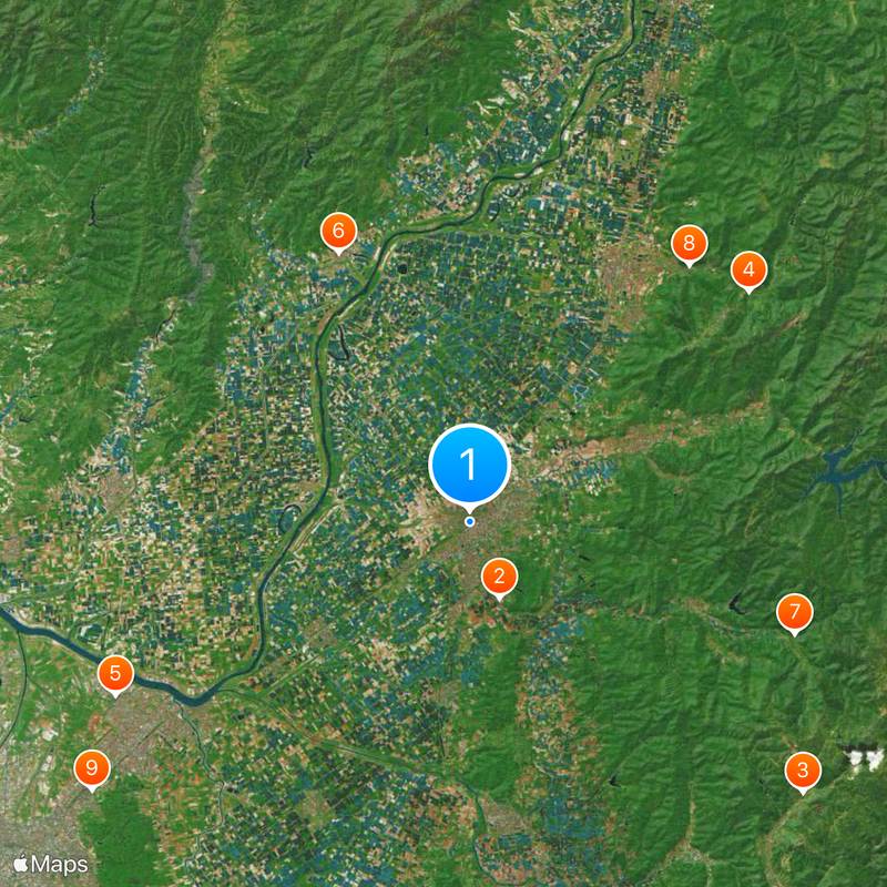 Iwamizawa Station Map
