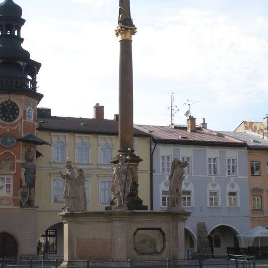 Maria column in Hostinné