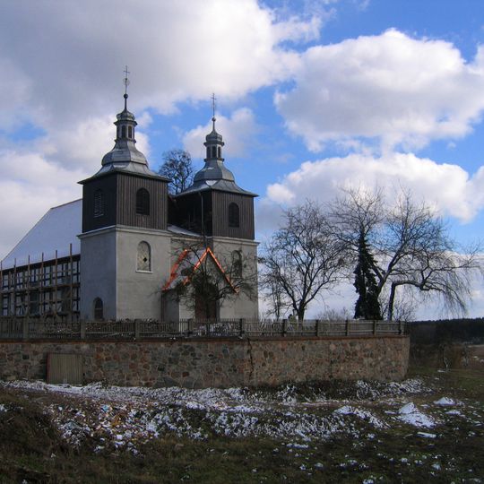 Saint Nicholas the Bishop church in Skoki