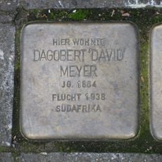 Stolperstein en memoria de Dagobert Meyer
