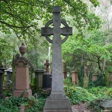Monument To Andrew Holmes Reed In Abney Park Cemetery